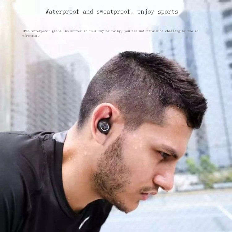 Aukey Tai Nghe Nhét Tai t10 tws bluetooth 5.0 Âm Thanh hifi Chất Lượng Cao