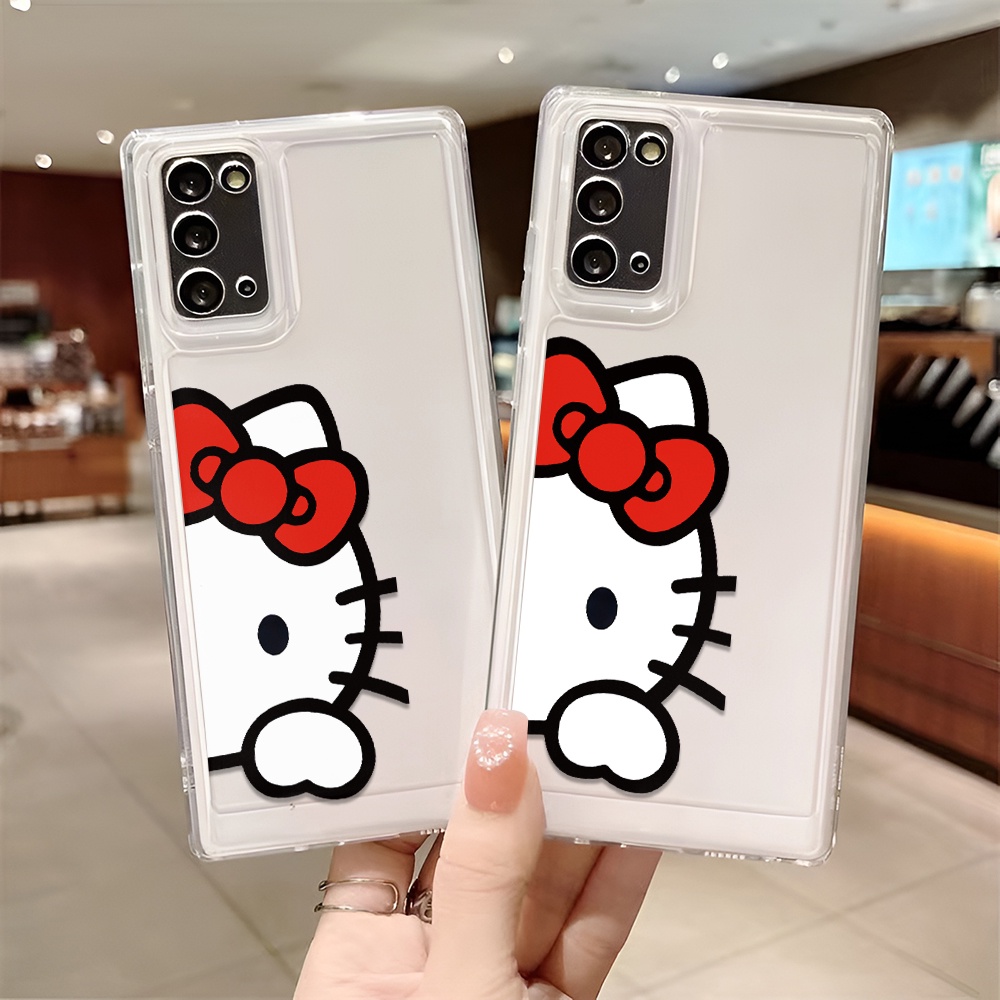 Ốp Điện Thoại Hình Hello Kitty Cho samsung S22 ULTRA A03 A13 A12 A31 A32 A53 A52 A10S A51 A71 A50 A20 Note 10 Pro