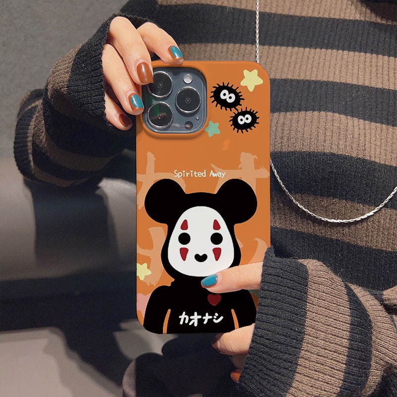 Ốp Điện Thoại Cứng In Hình Gấu KAWS Halloween Cho iphone 14promax 11 13 12 7Plus 8 X XS Max