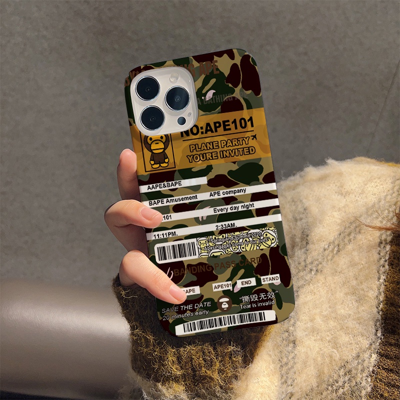 Ốp Điện Thoại Cứng Chống Sốc Họa Tiết Rằn Ri Cho iphone 14 pro Max 11 13 12 7Plus 8 X XS Max