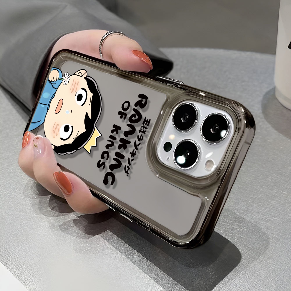 Ốp Điện Thoại Trong Suốt In Hình Cậu Bé Không Gian Cho iphone 14 pro max 11 13 12 7 8 Plus X XR XSMax