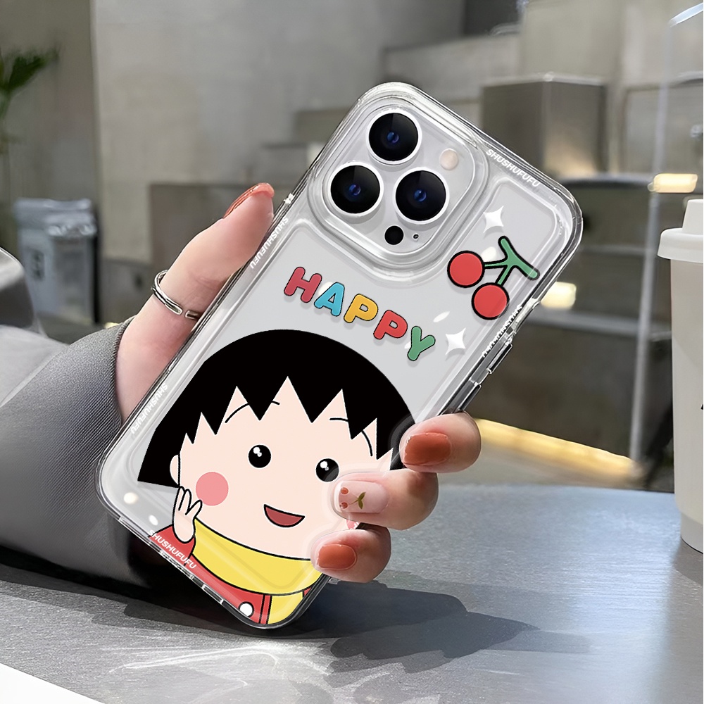 Ốp Điện Thoại Trong Suốt Họa Tiết Hoạt Hình Cho iphone 14 pro max 11 13 12 7 8 Plus X XR XSMax