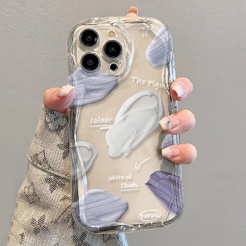 Ốp Điện Thoại Mềm Trong Suốt Màu Sắc Thời Trang Cho iphone 14 pro Max 11 13 12 7Plus 8 X XS Max