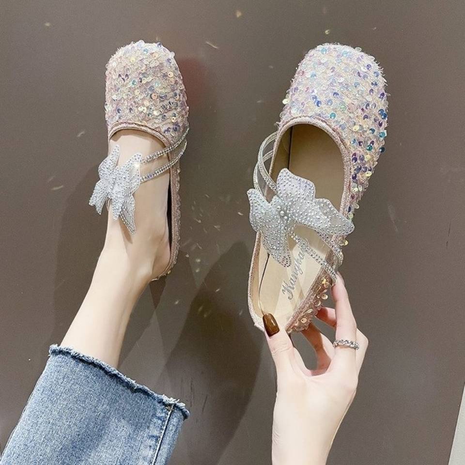 Dép Lê Đế Bệt Quai Nơ Thời Trang Hè Thanh Lịch