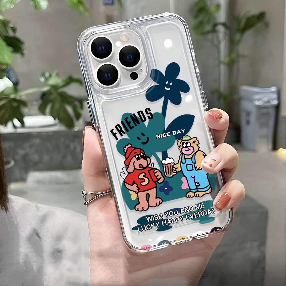 Ốp Điện Thoại Trong Suốt Họa Tiết Vũ Trụ Cho iphone 14 pro max 11 13 12 7 8 Plus X XR XSMax