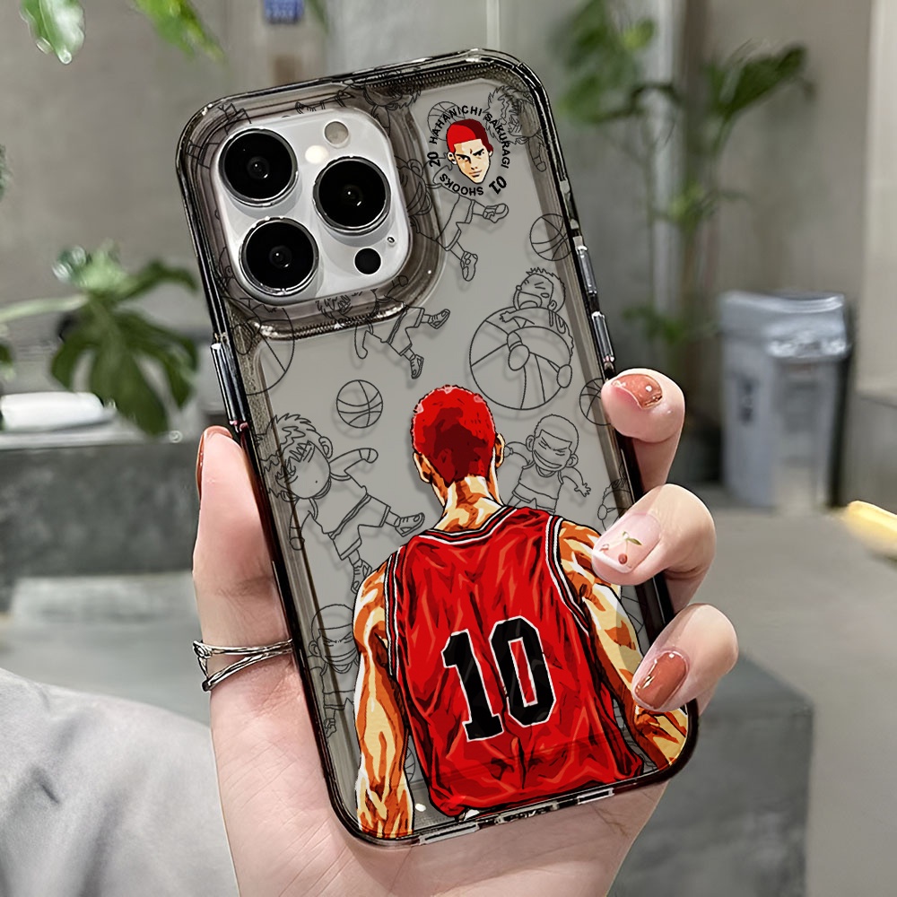 Ốp Điện Thoại Trong Suốt In Logo Đội Bóng Rổ Cho iphone 14 pro max 11 13 12 7 8 Plus X XR XSMax