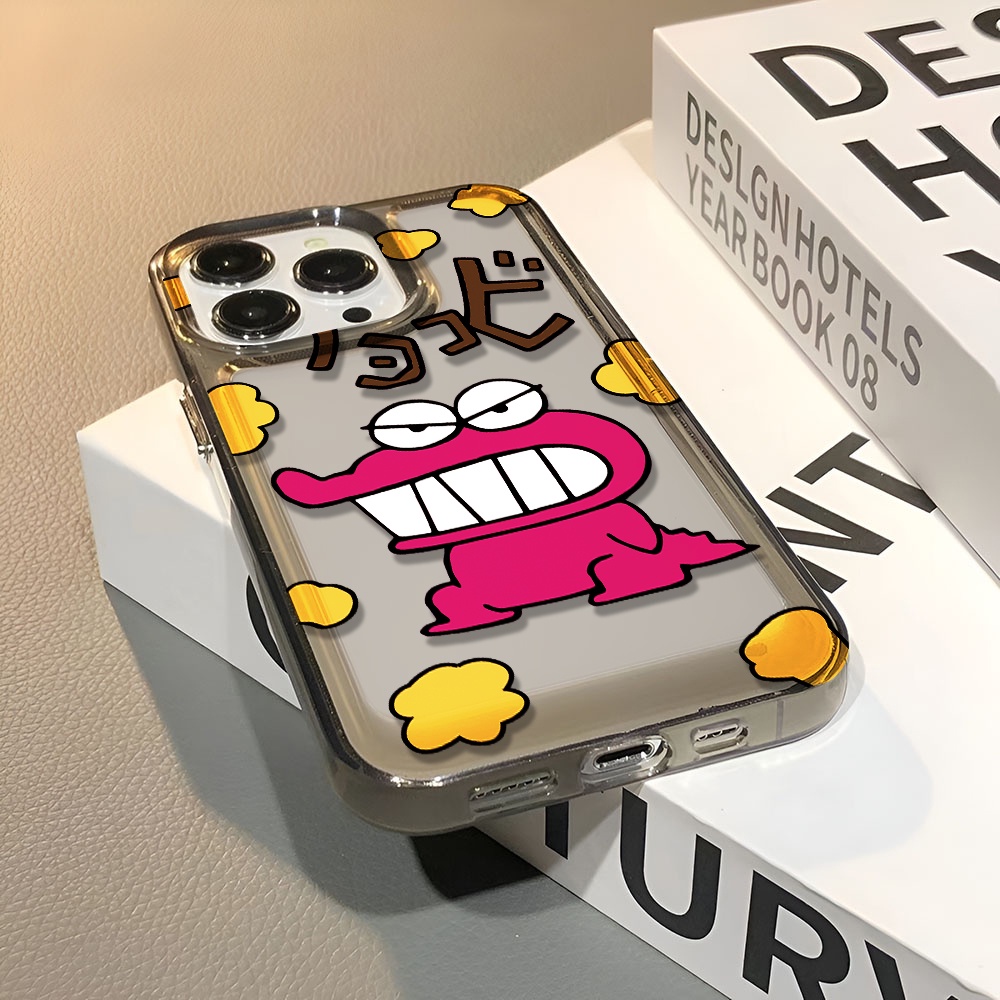 Ốp Điện Thoại Tpu Trong Suốt In Hình Quái Vật Vũ Trụ Đỏ Cho iphone 14 pro max 11 13 12 7 8 Plus X XR XSMax