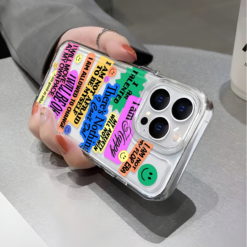 Ốp Điện Thoại Trong Suốt Chống Sốc Họa Tiết Vũ Trụ Cho iphone 14 pro max 11 13 12 7 8 Plus X XR XSMax