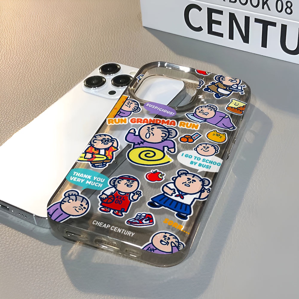 Ốp Điện Thoại Trong Suốt Chống Sốc In Họa Tiết Hoạt Hình Cho iphone 14 pro max 11 13 12 7 8 Plus X XR XSMax