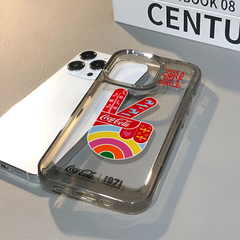 Ốp Điện Thoại Trong Suốt Chống Sốc Họa Tiết Thời Trang Cho iphone 14 pro max 11 13 12 7 8 Plus X XR XSMax