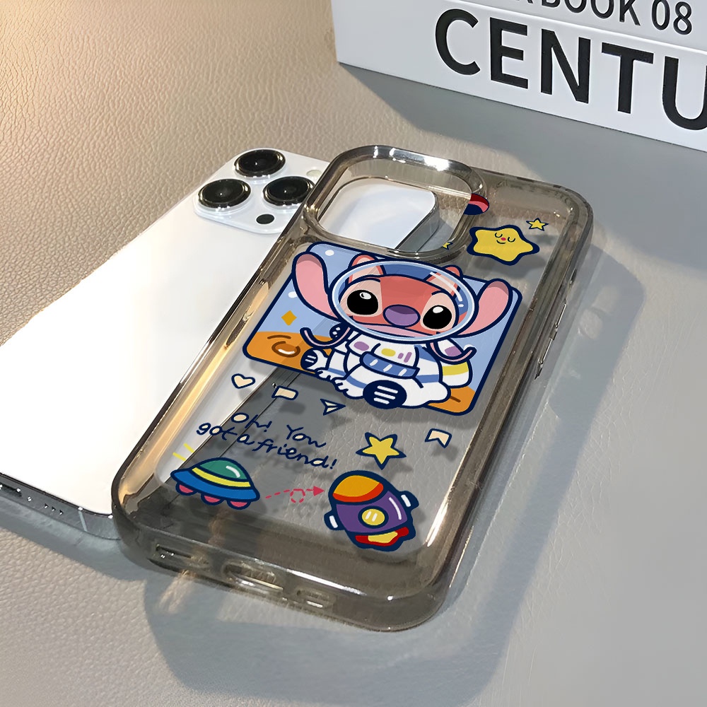 Ốp Điện Thoại Trong Suốt Chống Sốc In Hình Phi Hành Gia Cho iphone 14 pro max 11 13 12 7 8 Plus X XR XSMax