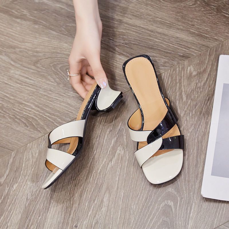 Dép Sandal Cao Gót Đế Dày Thời Trang Dành Cho Nữ