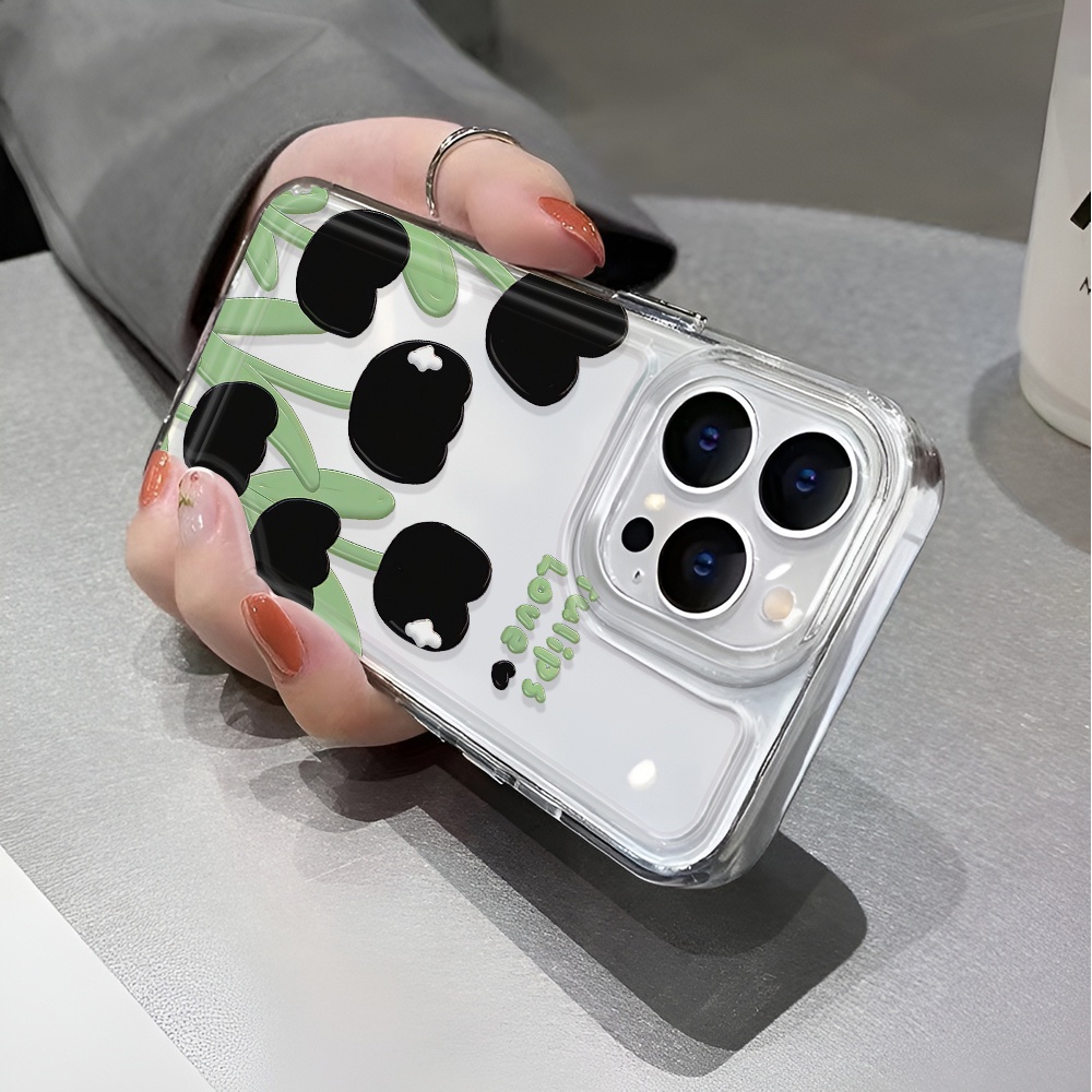 Ốp Điện Thoại Trong Suốt Họa Tiết Hoa Tulip Chống Sốc Cho iphone 14 pro max 11 13 12 7 8 Plus X XR XSMax