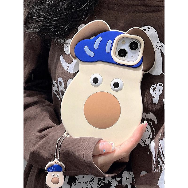 Ốp Điện Thoại Silicone Họa Tiết Hoạt Hình Cho iphone14promax 13 12 11