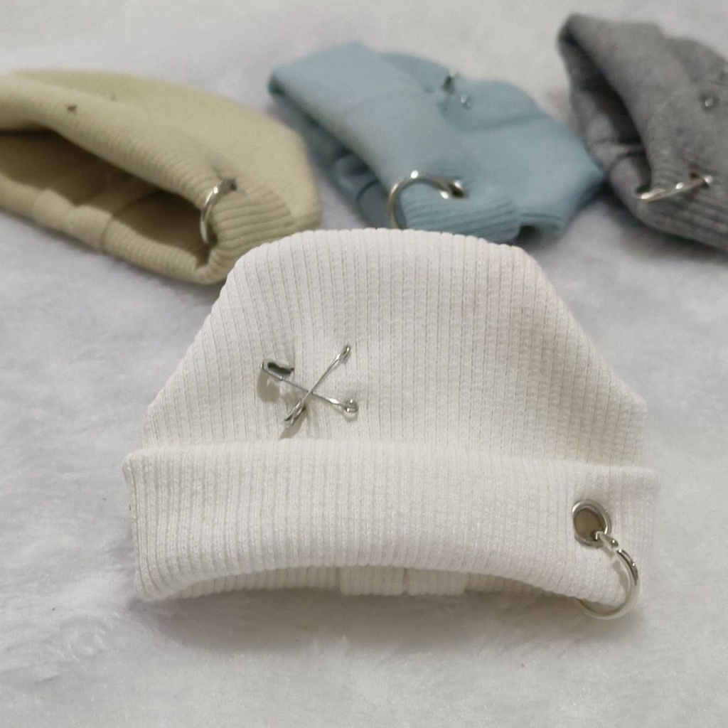 Mũ Len Dệt Kim Có Vòng Tròn Kích Thước 1 / 4 / 1 / 5 / 1 / 6 / 1 / 3 4 Điểm Dành Cho Bé 5 / 6 /