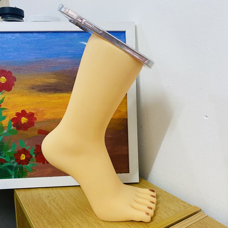 Ốp Điện Thoại Hình Bàn Chân To Dễ Thương Cho iPhone14promax 13 12 / 11p