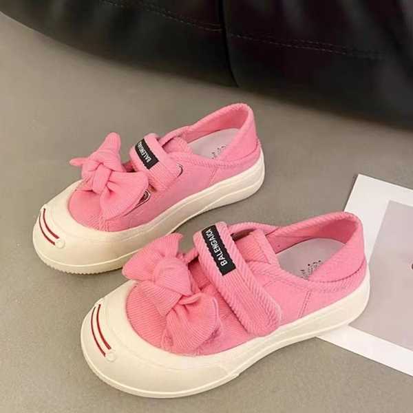 Hai mang giày nữ phong cách mới giày đơn thoáng khí giày thể thao denim giản dị