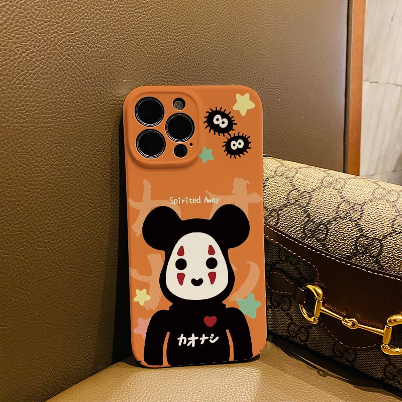 Ốp Điện Thoại Cứng In Hình Gấu KAWS Halloween Cho iphone 14promax 11 13 12 7Plus 8 X XS Max