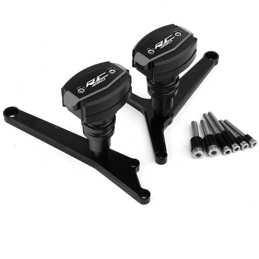 Bóng Cao Su Bảo Vệ Chống Sốc / Rơi / Chống Rơi Dành Cho Xe Mô Tô KTM rc390 rc390