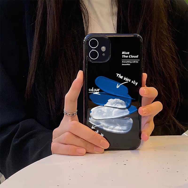 Ốp Điện Thoại Silicone TPU Mềm Bóng Chống Sốc Cho iphone 14promax 11 13 12 7Plus 8 X XS Max