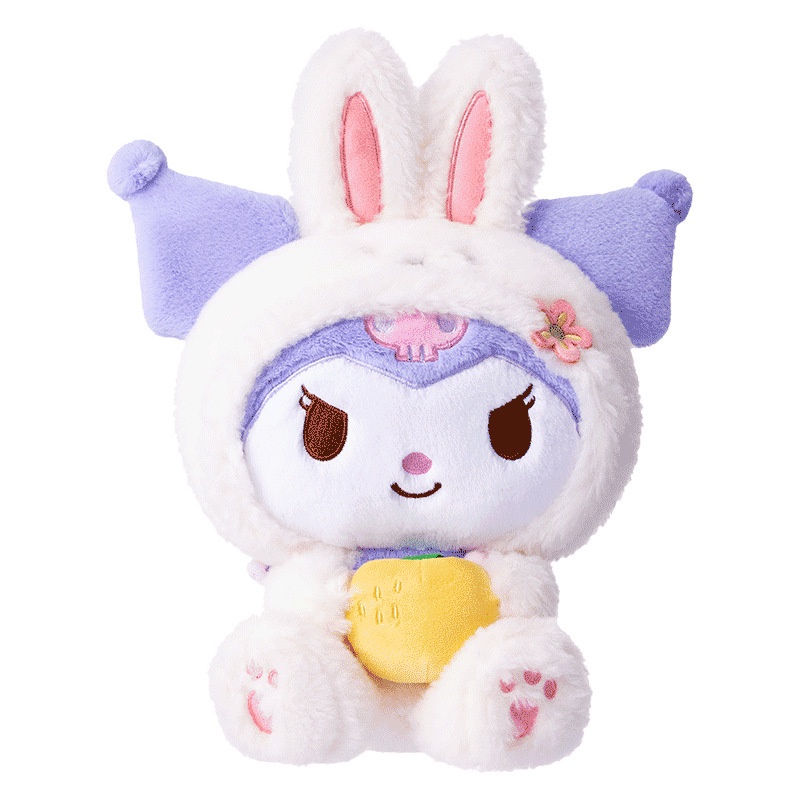 Búp Bê Thỏ Sanrio Ngồi Trên Mặt Nước Bằng Lông Nhung Mềm Mại Thân Thiện Với Da