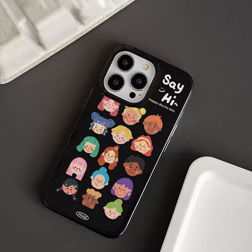 Ốp Điện Thoại Silicone TPU Mềm Bóng In Hình Hoạt Hình Cho iphone 14promax 11 13 12 7Plus 8 X XS Max