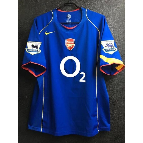 Áo Thun Bóng Đá Sân Khách Đội Tuyển Arsenal Mùa Giải 2004 / 2005