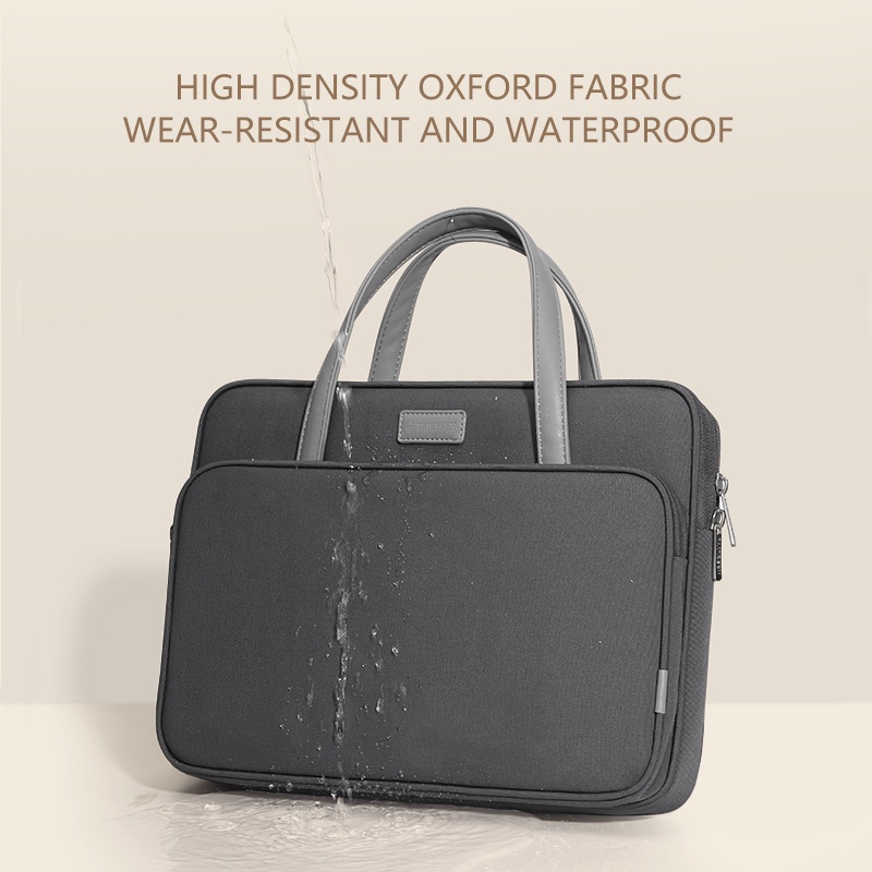 Túi Đựng Laptop Đeo Vai Cho Macbook Air Pro HP Huawei Asus Dell 13 14 15 15.6 17 inch