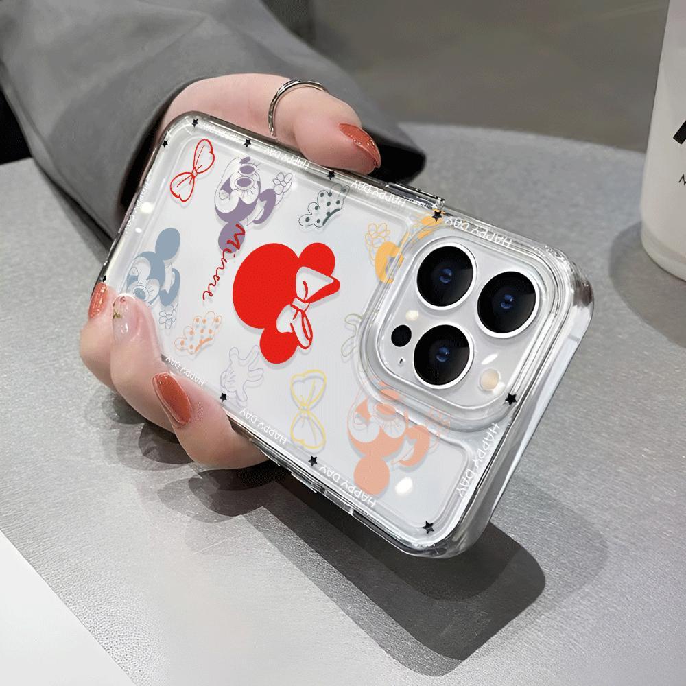 Ốp Điện Thoại Trong Suốt Chống Sốc In Hình Không Gian Hoạt Hình Cho iphone 14 pro max 11 13 12 7Plus 7 8 Plus X XR XSMax