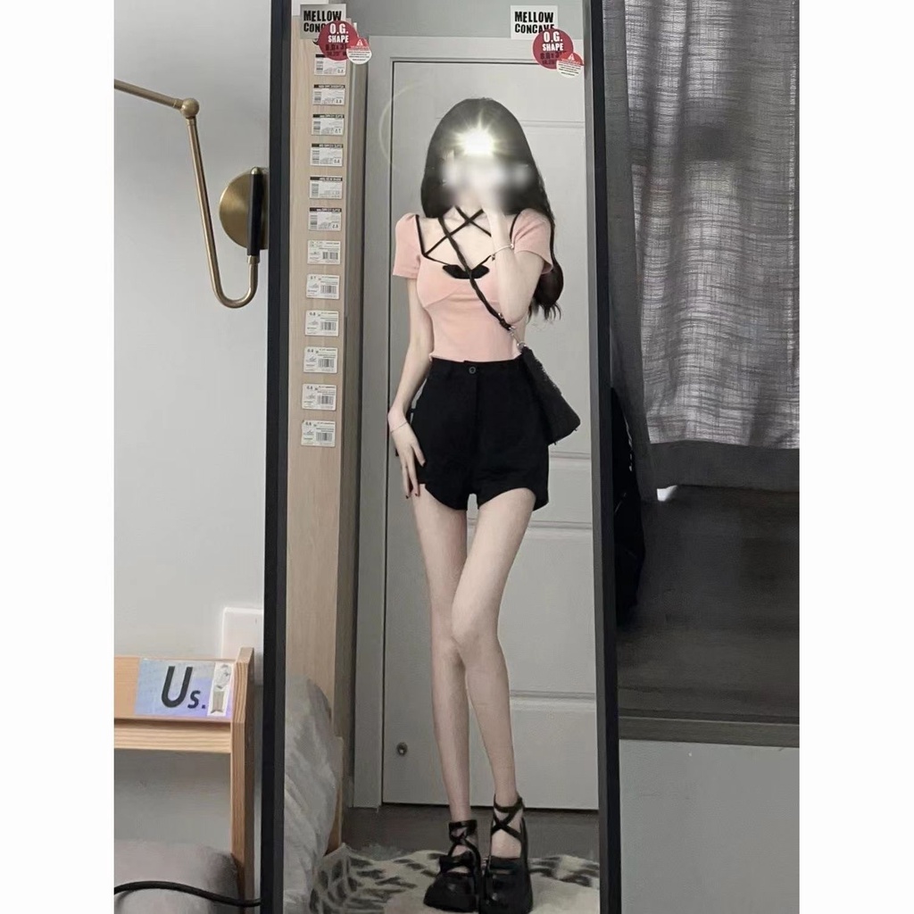 Bộ Đồ Thời Trang Mùa Hè Phong Cách Mới Chất Lượng Cao Quyến Rũ Cho Nữ