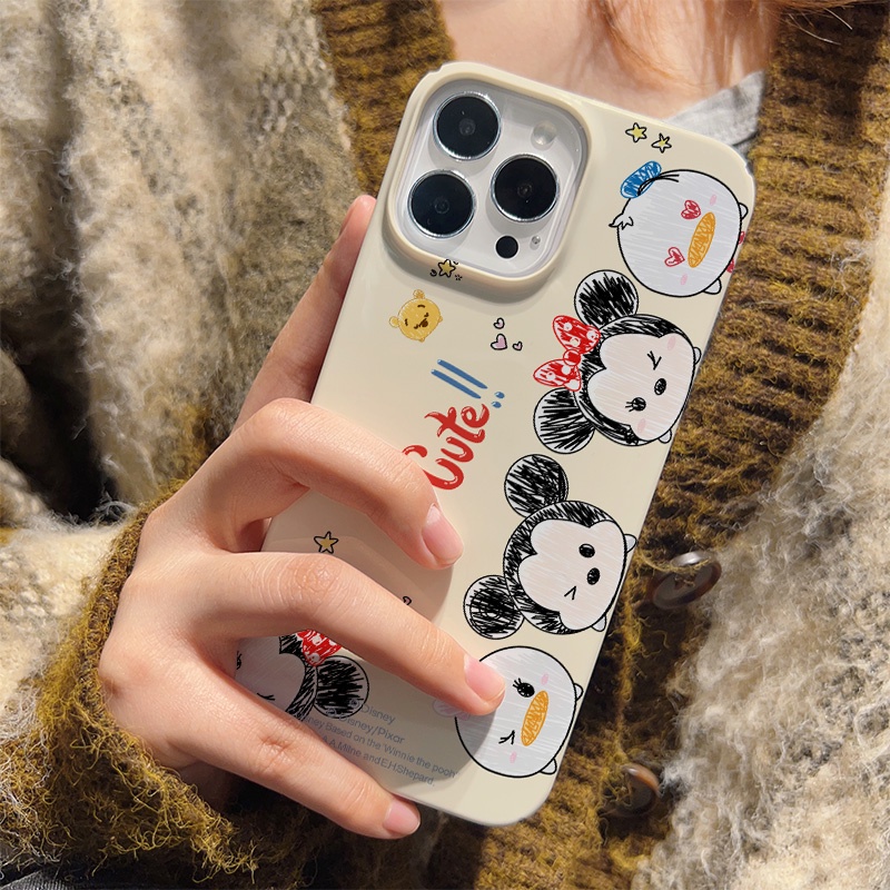 Ốp Điện Thoại Cứng Chống Sốc Họa Tiết Hoạt Hình Cho iphone 14 pro Max 11 13 12 7Plus 8 X XS Max