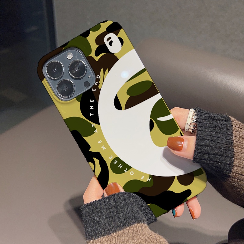 Ốp Điện Thoại Cứng Chống Sốc Họa Tiết Rằn Ri Cho iphone 14 pro Max 11 13 12 7Plus 8 X XS Max