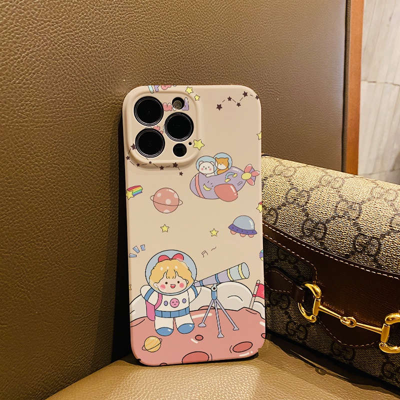 Ốp Điện Thoại Cứng Chống Sốc Họa Tiết Hoạt Hình Cho iphone 14 pro Max 11 13 12 7Plus 8 X XS Max