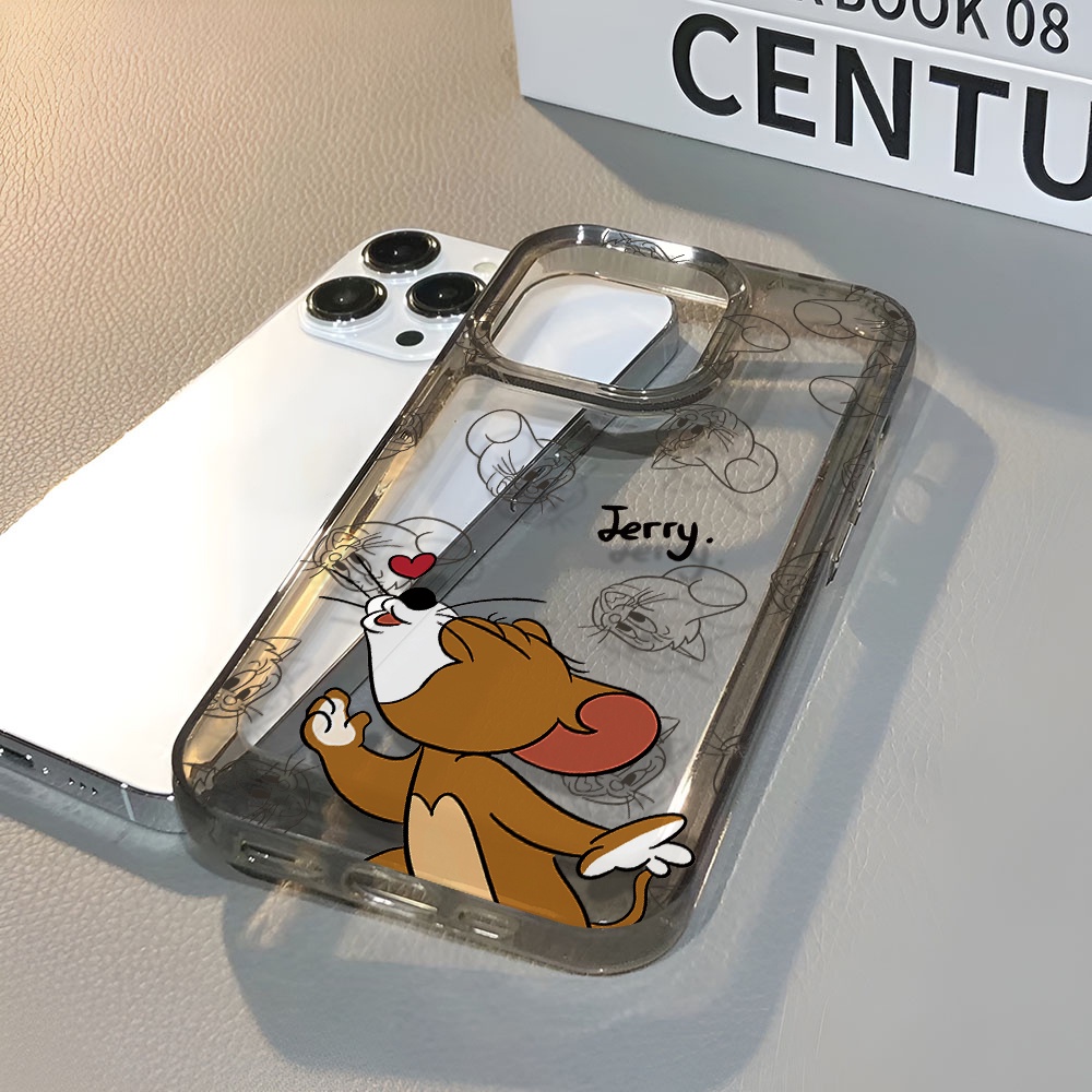 Ốp Điện Thoại Trong Suốt Chống Sốc In Hình Chuột Hoạt Hình Cho iphone 14 pro max 11 13 12 7 8 Plus X XR XSMax