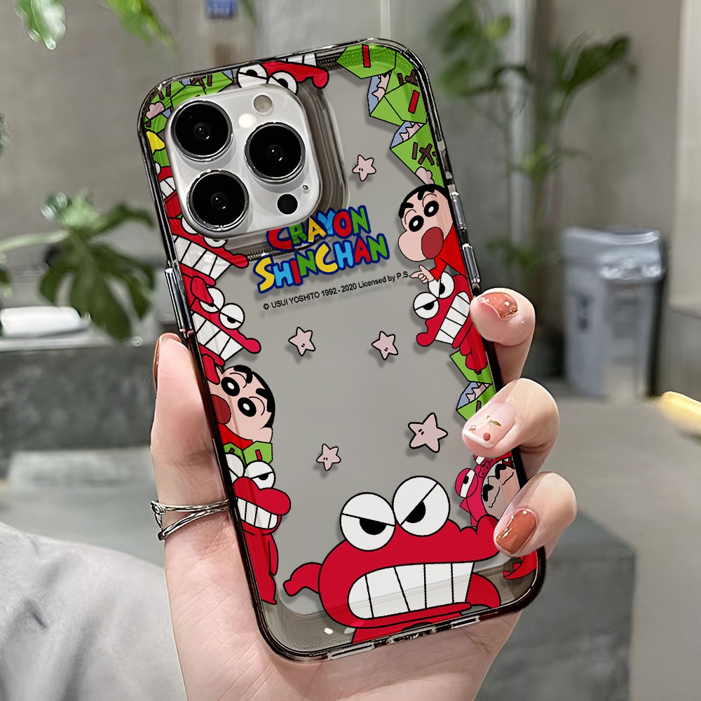 Ốp Điện Thoại Trong Suốt Chống Sốc In Hình Quái Vật Khủng Long Cho iphone 14 pro max 11 13 12 7 8 Plus X XR XSMax