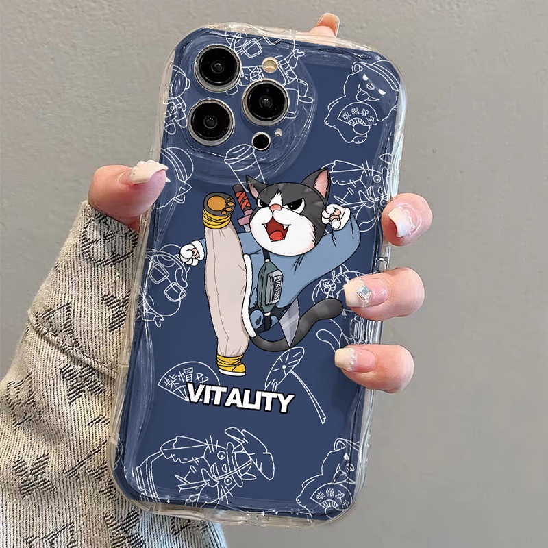 Ốp Điện Thoại Mềm Trong Suốt Họa Tiết Kung Fu Dành Cho iphone 14 pro Max 11 13 12 7 Plus 8 X XS Max