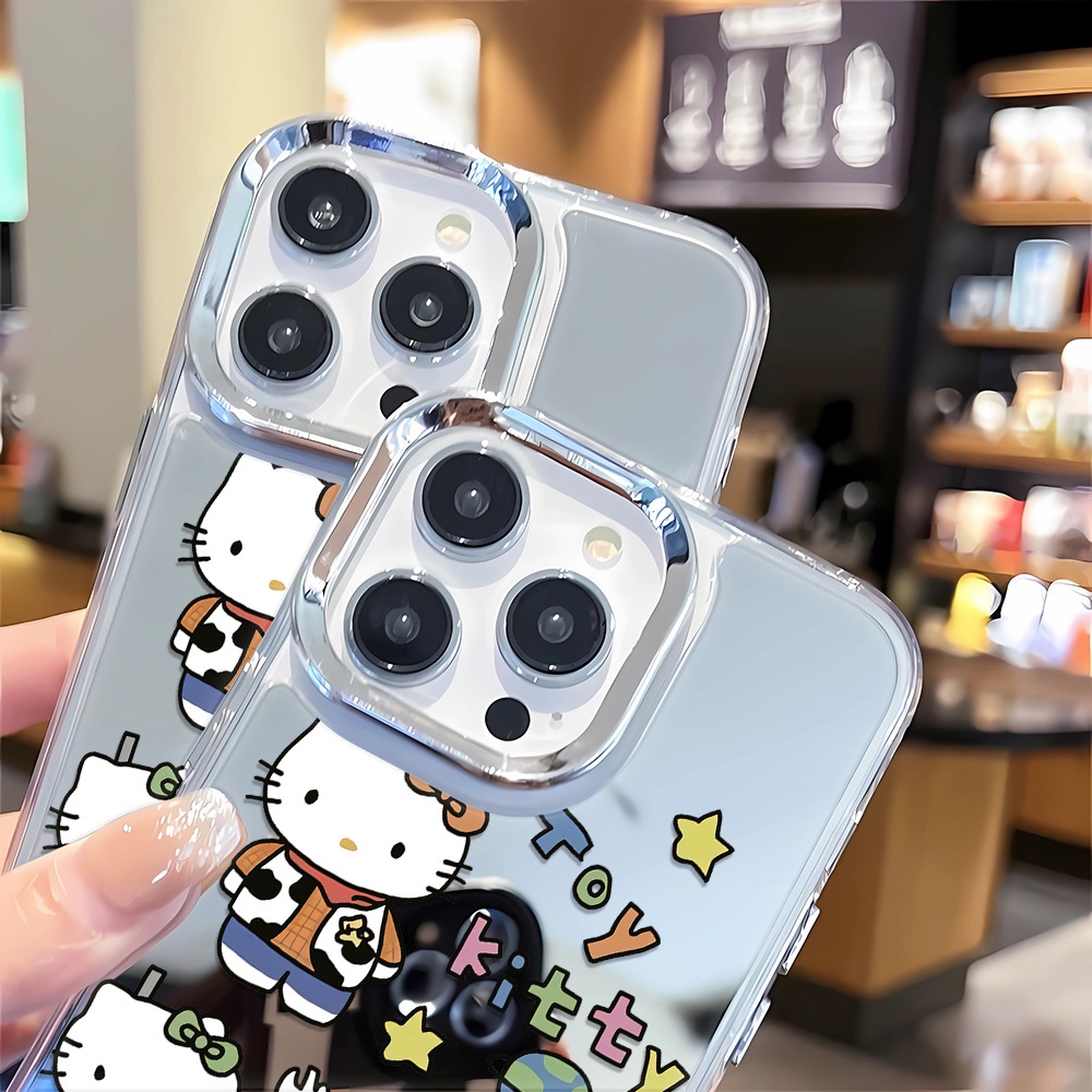 Ốp Điện Thoại Họa Tiết Hello Kitty Cho iphone 14 pro max 11 12 13 8 7 Plus X XR XSMax
