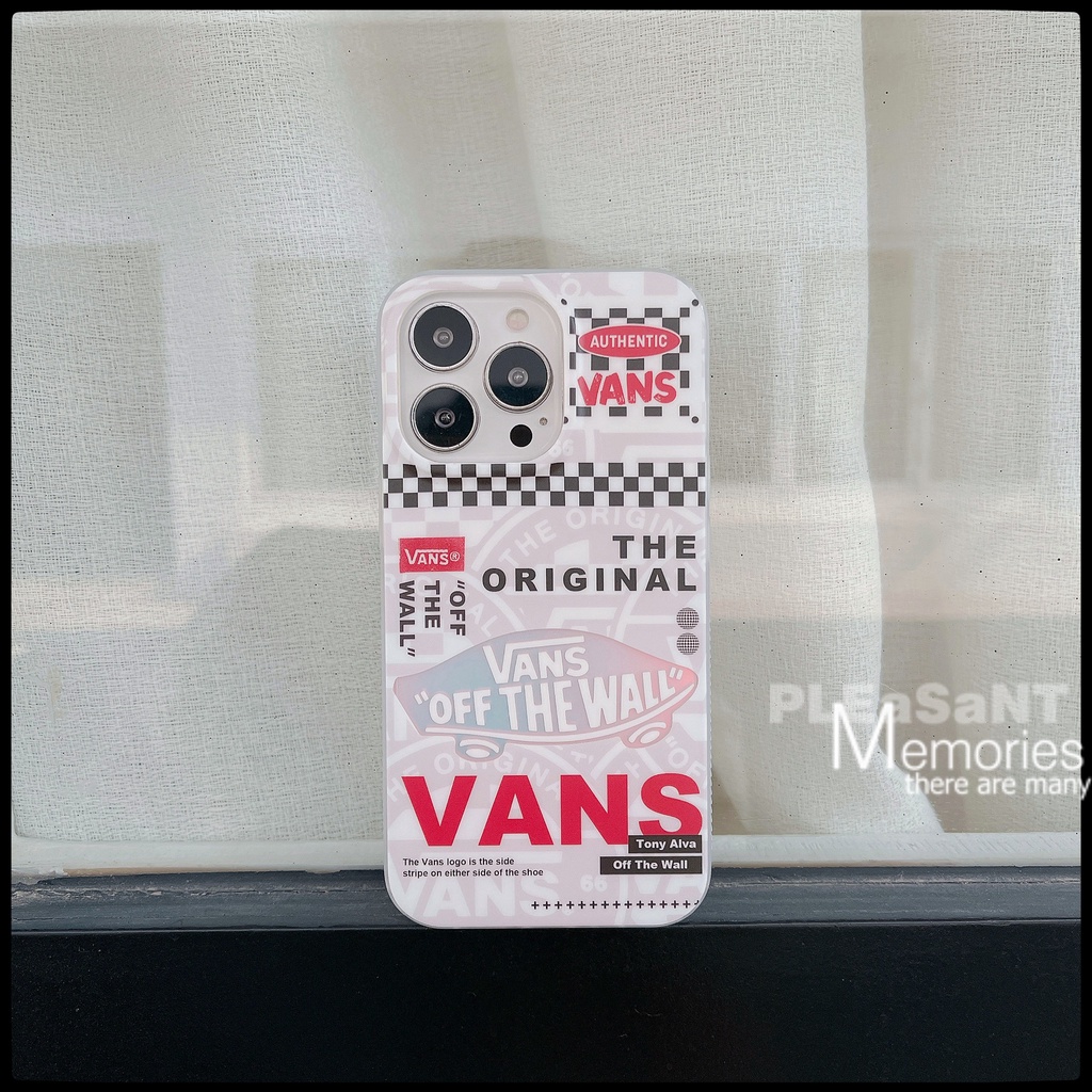 Ốp Điện Thoại IMD Họa Tiết Kẻ Sọc In Chữ Thời Trang Cho IPhone 14promax 14pro 14 13promax 12