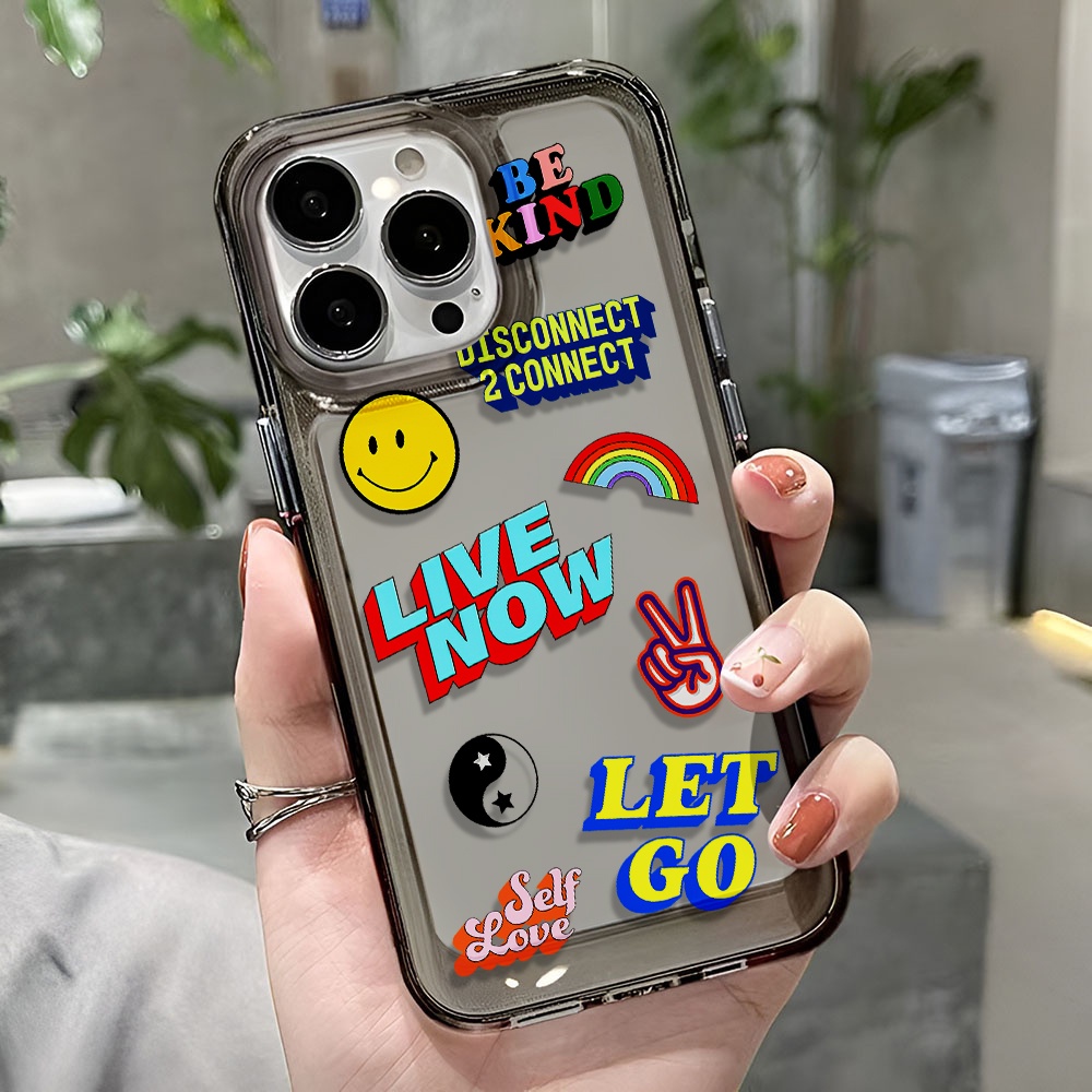 Ốp Điện Thoại Trong Suốt Chống Sốc In Logo Thời Trang Cho iphone 14 pro max 11 13 12 7 8 Plus X XR XSMax