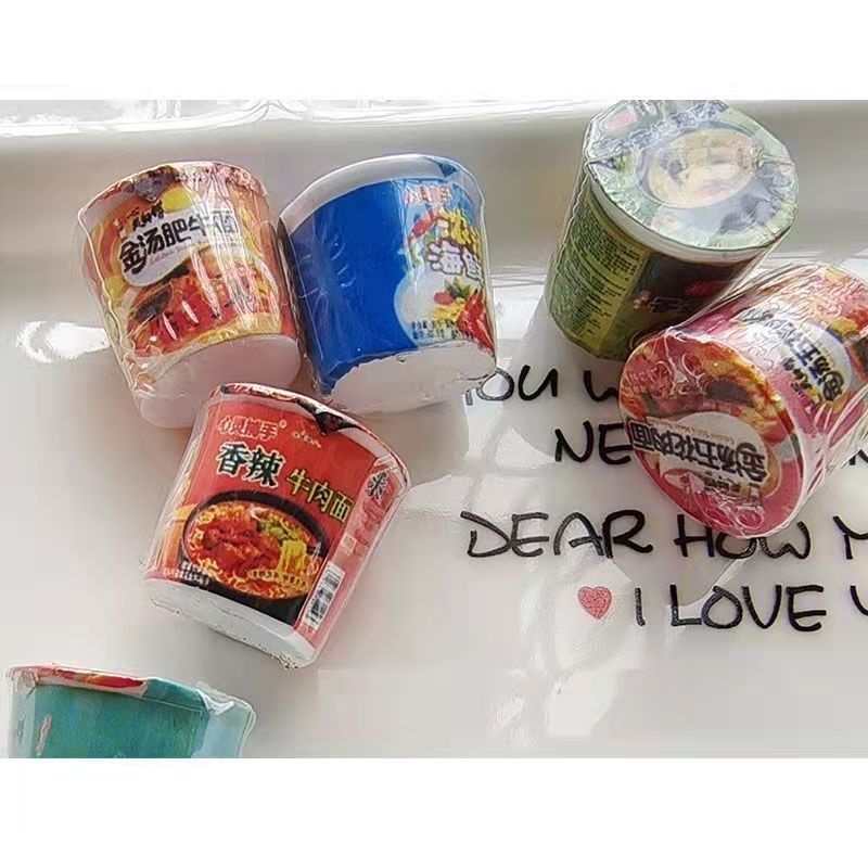 Mô Hình Thùng Kẹo Mì Ăn Liền Mini diy 6.17