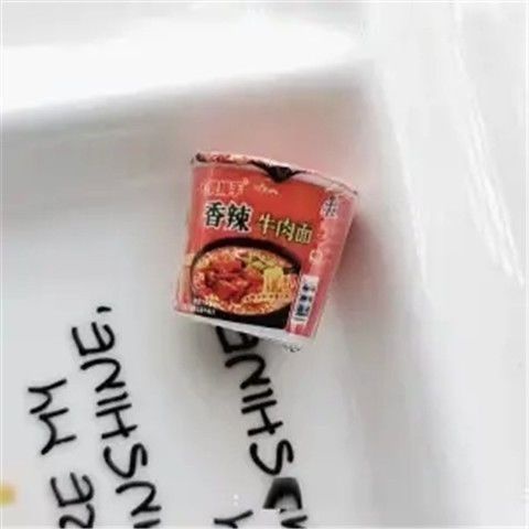 Mô Hình Thùng Kẹo Mì Ăn Liền Mini diy 6.17
