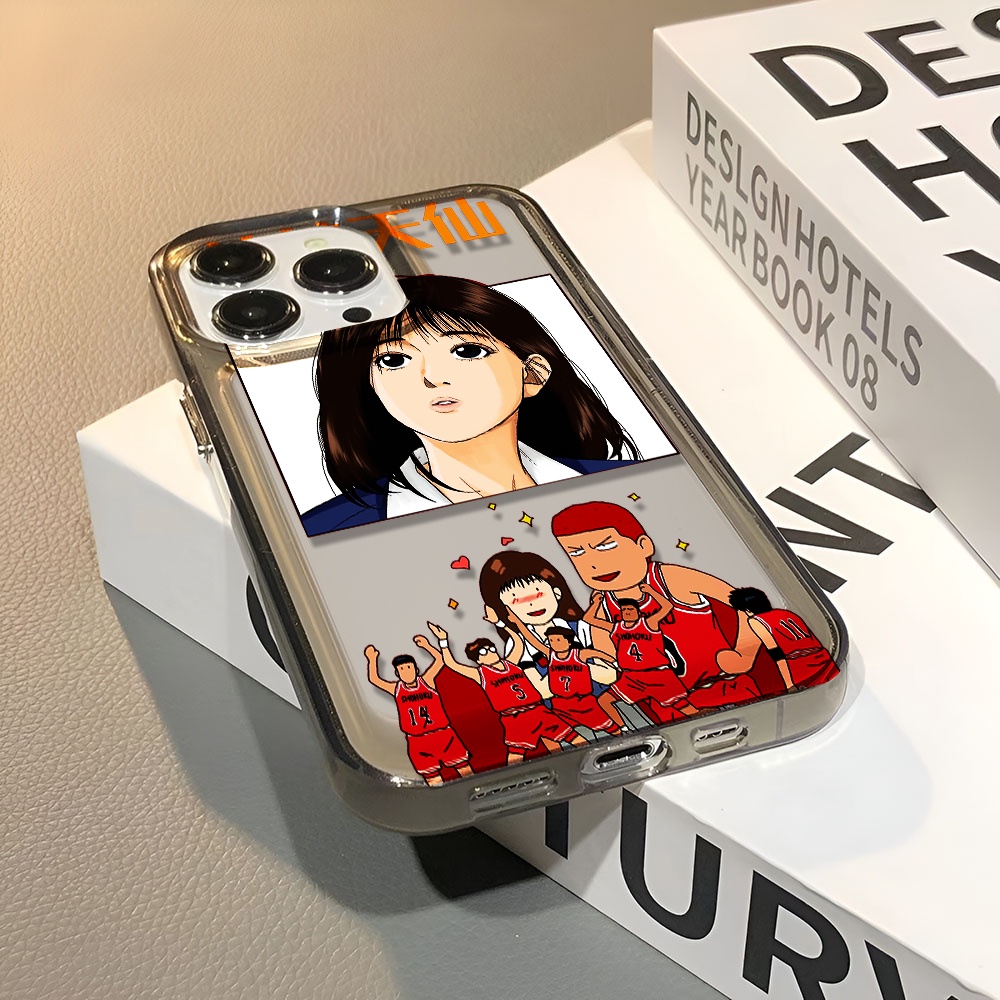 Ốp Điện Thoại Trong Suốt Chống Sốc Họa Tiết Bóng Rổ Cho iphone 14 pro max 11 13 12 7 8 Plus X XR XSMax