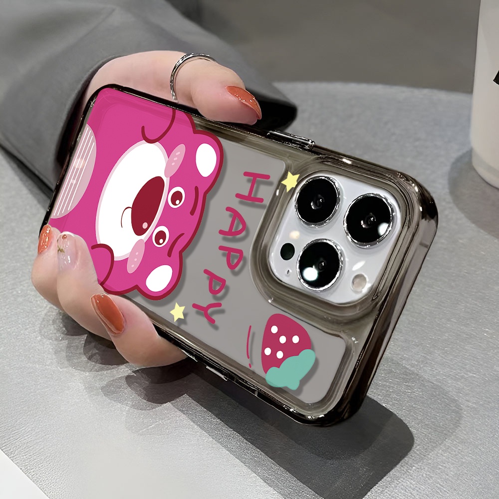 Ốp Điện Thoại Trong Suốt Họa Tiết Hoạt Hình Cho iphone 14 pro max 11 13 12 7 8 Plus X XR XSMax