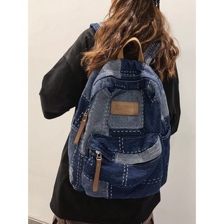 Ba lô denim phong cách hàn quốc mới cho nữ