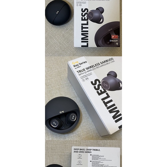 Aukey Tai Nghe Nhét Tai t10 tws bluetooth 5.0 Âm Thanh hifi Chất Lượng Cao