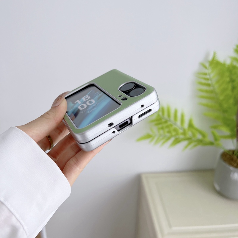 Ốp Điện Thoại PC Chống Sốc Có Thể Gấp Gọn Cho OPPO Find N2 Flip 5G