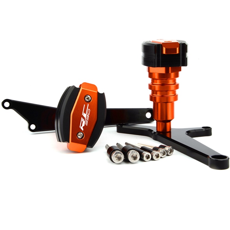 Bóng Cao Su Bảo Vệ Chống Sốc / Rơi / Chống Rơi Dành Cho Xe Mô Tô KTM rc390 rc390