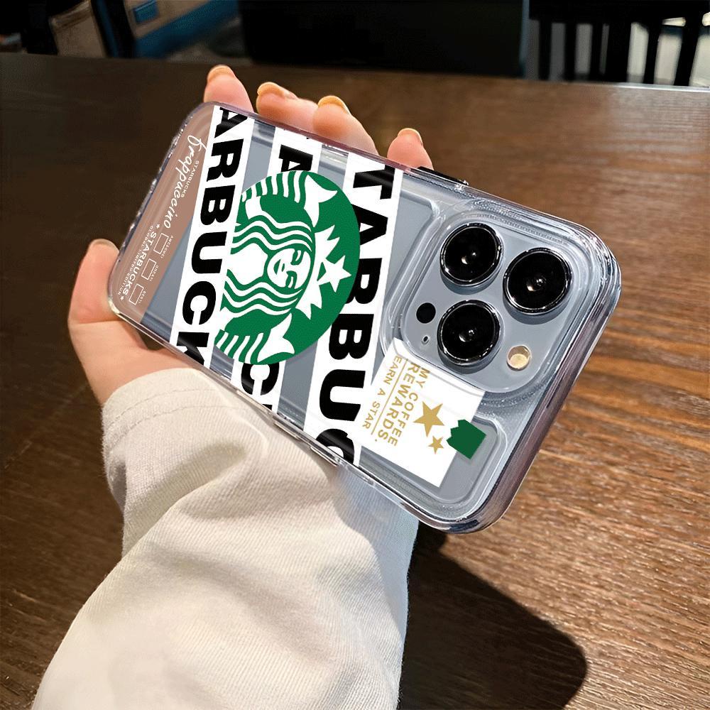 Ốp Điện Thoại Trong Suốt Chống Sốc Họa Tiết Thời Trang Cho iphone 14 pro max 11 13 12 7Plus 7 8 Plus X XR XSMax