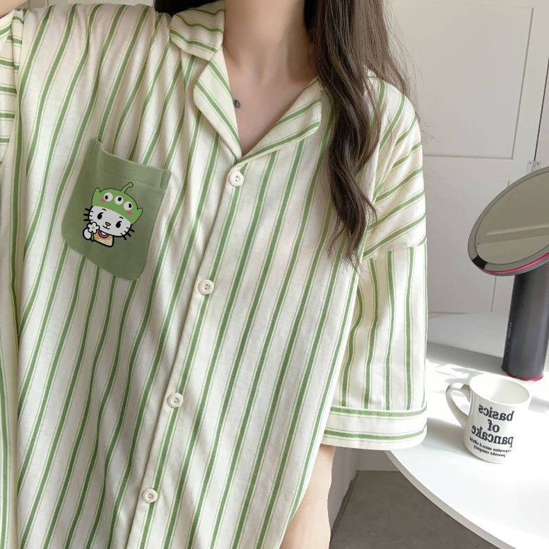 Đầm Ngủ Tay Lửng Mỏng Màu Xanh Lá Nhạt Phong Cách ins Gợi Cảm Cao Cấp Phong Cách Mùa Hè Mới Cho Nữ