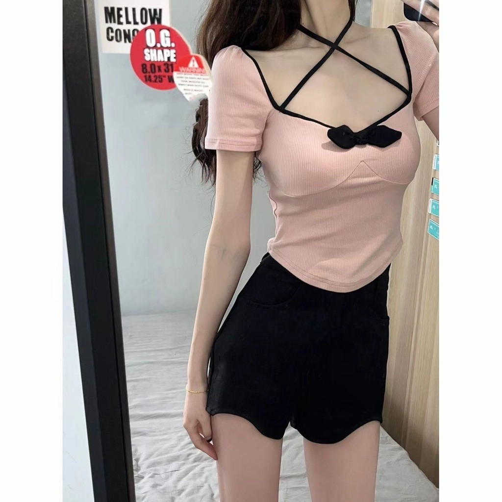 Bộ Đồ Thời Trang Mùa Hè Phong Cách Mới Chất Lượng Cao Quyến Rũ Cho Nữ